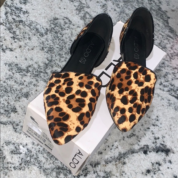 Aldo Cheetah Print Loafer Size 7 - Picture 1 of 4
